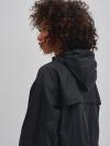 Dámska čierna bunda/plášť ANITANA 906